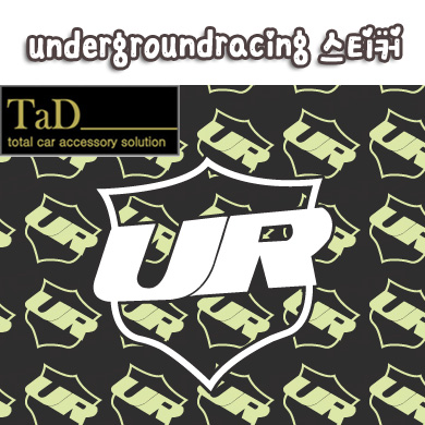 underground racing / 언더그라운드 레이싱 스티커