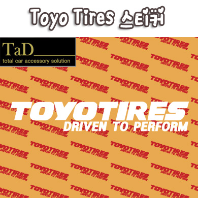[TaD] toyo / 토요 타이어 스티커